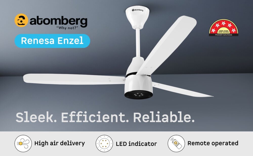 Renesa Enzel Ceiling Fan - Image 9